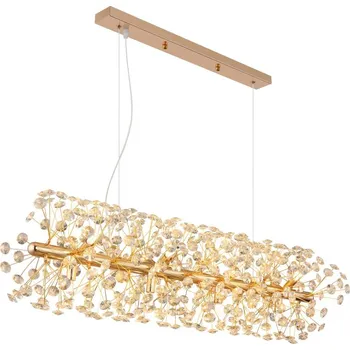 Globo KATRINA 64135H4 LED závěsné stropní svítidlo G9 | 350lm | 3000K + STOLNÍ OTOČNÝ VENTILÁTOR BERGEN - NASTAVITELNÝ, BÍLÝ