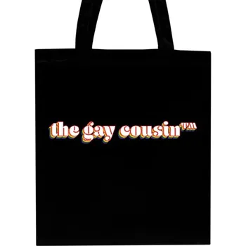 Nákupní taška Nákupní taška unisex s potiskem the gay cousin, tote bag