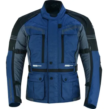 Moto bunda BOS Pánská touringová moto bunda Maximum Blue - XXL