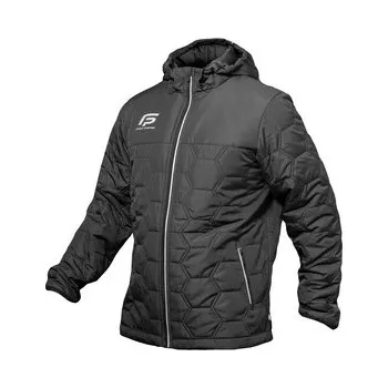 Pánská softshellová bunda Fat Pipe GIBSON HOODED LIGHT PADDED JACKET Sportovní bunda XL, černá