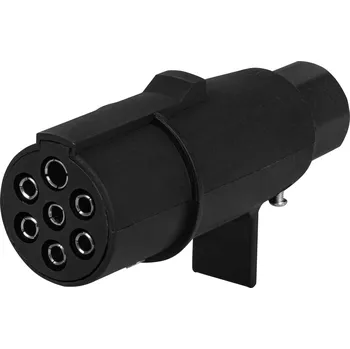 Přívěs k motorovému vozidlu SecoRüt EP021 zástrčka pro zapojení přívěsu [7 pólová zásuvka typu N pro zapojení přívěsu - kabel s volným koncem] plast