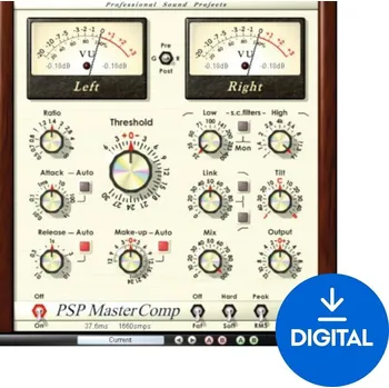 Hudební software PSP Audioware MasterComp (Digitální produkt)