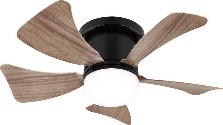 Globo HINES 03609H LED ventilátor s osvětlením | 10W LED | 750lm + GE 93063990 LED žárovka 1x7W | E27 | 470lm | 2700K - bílá