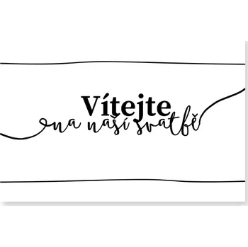 Svatební dekorace Personal Uvítací tabule - Classic