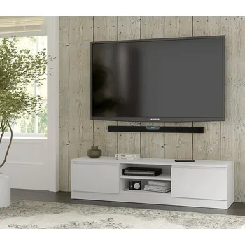 Televizní stolek BIM Televizní stolek Maja 150, bílý mat