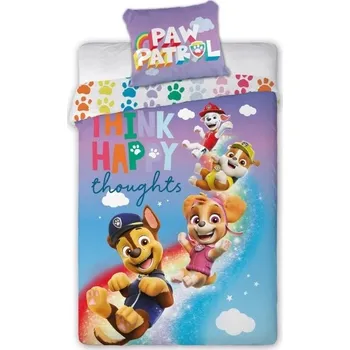 Povlečení 2dílné povlečení TLAPKOVÁ PATROLA HAPPY