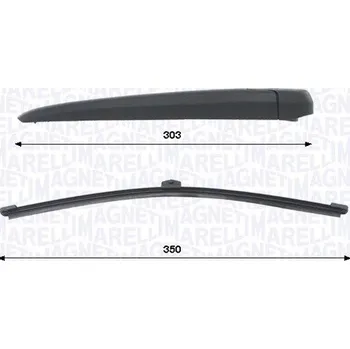 Stěrač-sada, čištění oken MAGNETI MARELLI 000723180461