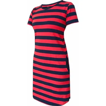 Dámské šaty Dámské šaty, krátký rukáv NETORA 801 proužek S