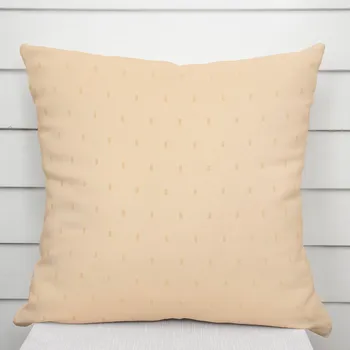 Povlak na polštářek Dekorační povlak na polštář TF-085 Obdélníčky na béžovém 50 x 60 cm