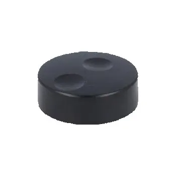 Knoflík bez ukazatele plast Pr.hříd 6mm Ø39,6x13,5mm černá