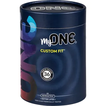 Kondom MyOne Maxi-Pack: Custom Fit, size 64G, 36 condoms