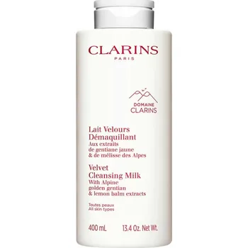 Pleťový krém Clarins Sametové čisticí mléko (Velvet Cleansing Milk) 400 ml + 2 měsíce na vrácení zboží
