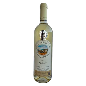 Víno Neuburské pozdní sběr 2024 polosuché (bílé polosuché víno)