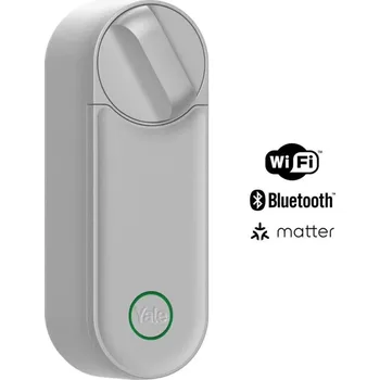 Vložka do dveří Motorický pohon cyl.vložky Yale Linus L2 - stříbrný