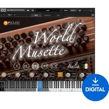 Hudební software PSound World Musette (Digitální produkt)