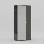 Skříň (předsíňová stěna) Rea Vesti Grafit