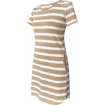 Dámské šaty Dámské šaty, krátký rukáv NETORA 803 proužek S