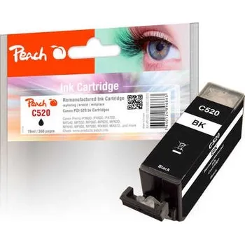 PEACH Canon PGI-520BK - kompatibilní 313923