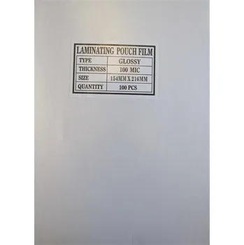 Laminovací fólie Laminovací fólie Eurosupplies A5, 100mic, lesklé 100ks LAMPOA5000100