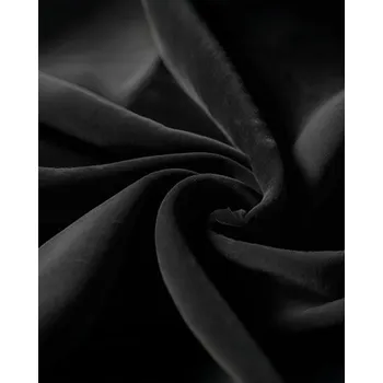 Tkanina flock, černý, role