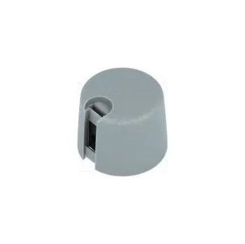 Knoflík Knoflík s ukazatelem plast Pr.hříd 4mm Ø20x16mm šedá