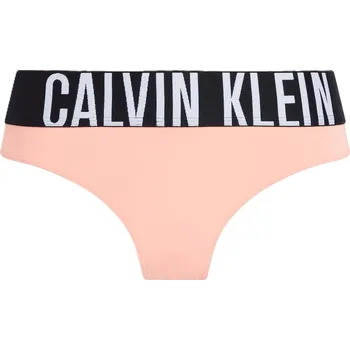 Kalhotky Dámské kalhotky CALVIN KLEIN-BIKINI-Papaya Punch Oranžová XS