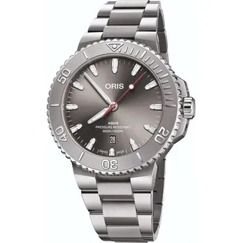 Hodinky Oris Aquis Date Relief 43,5 mm 01 733 7789 4153-07 8 23 04PEB + 5 let záruka a dárek ZDARMA