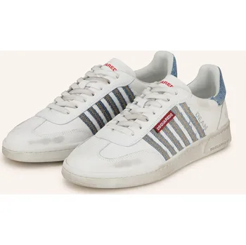 Pánské tenisky dsquared2 Pánské Sneakersy, bílá / modrá, 43