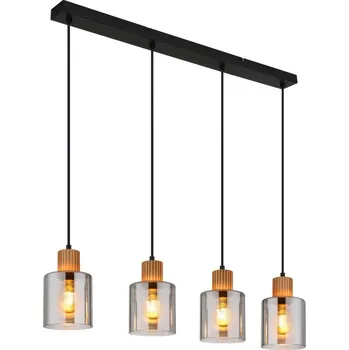 Svítidlo Globo ALEIDIS 15768-4 závěsné stropní svítidlo E27 + sada - Trio LED žárovka 2x10W | E27 | 3000K | 806lm