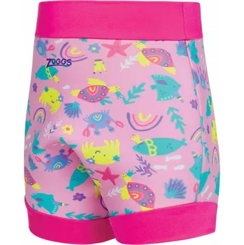 Kojenecké oblečení ZOGGS Dívčí neoprenové plavky SWIMSURE NAPPY SEA QUEEN 3XL 24-30 m/17+ kg