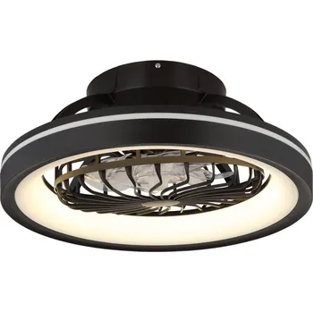 Globo DEANNE 03665 LED ventilátor s osvětlením | 40W LED | 560lm + Philips 8719514257566 LED žárovka 1x8W-60W | E27 | 806lm | 2700K