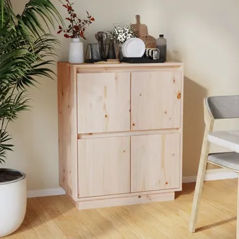 Příborník do zásuvky vidaXL Příborník 60 x 34 x 75 cm masivní borové dřevo [813379] Barva: Hnědá