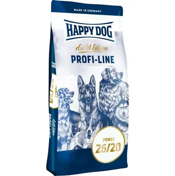 Krmivo pro psa Happy Dog Profi Gold 26/20 Power 3 x 20 kg