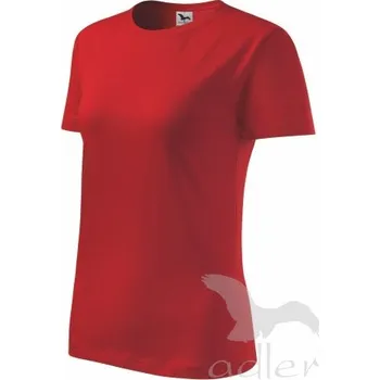Dámské tričko MALFINI Dámské tričko Basic Barva: Červená, Velikost: L
