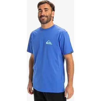Pánská móda triko QUIKSILVER Ev Mini Logo NEBULAS BLUE velikost oblečení S