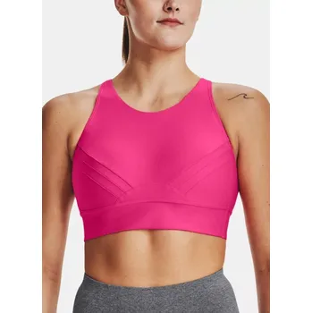 Podprsenka Sportovní podprsenka Under Armour UA Infinity Pintuck Mid-PNK 634 M