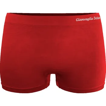 Dámské kalhoty Kratší dámské boxerky Gianvaglia 3007 z pružného mikrovlákna Barva: červená, Velikost: S/L