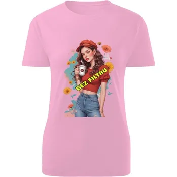 Dámské tričko Tričko s potiskem bez filtru dámské