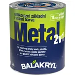 BALAKRYL METAL 2v1 akrylátová antikorozní základní a vrchní barva na kov vodou ředitelná 9 kg oxidovaná červená (RAL 3009)