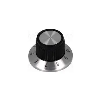 Galanterie Knoflík s límcem plast Pr.hříd 6,35mm Ø15,2x14,2mm