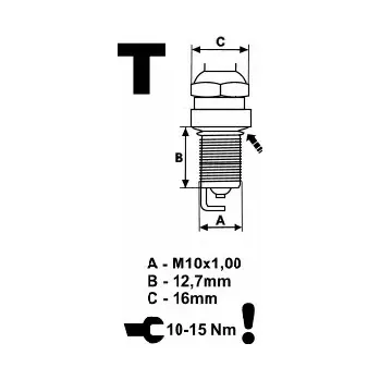 Zapalovací a žhavicí svíčka Zapalovací svíčka NAR17C BRISK
