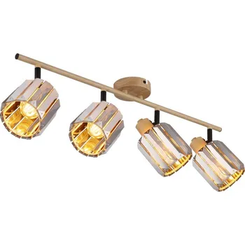 Svítidlo Globo RUN 80040446 bodové stropní svítidlo E14 + sada - Trio LED žárovka 2x10W | E27 | 3000K | 806lm