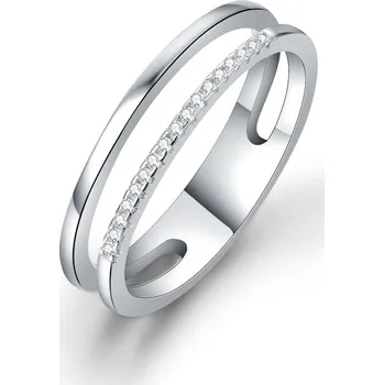 Prsten Dámský stříbrný prsten ROXANA Velikost: 54 Ag 925