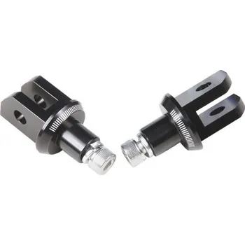 Puig 6454 Adaptors Racing Footpegs of Yamaha Černá (N)