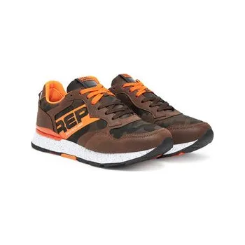 Pánské tenisky Sneakersy REPLAY GMS68 .000.C0096T Hnědá 43