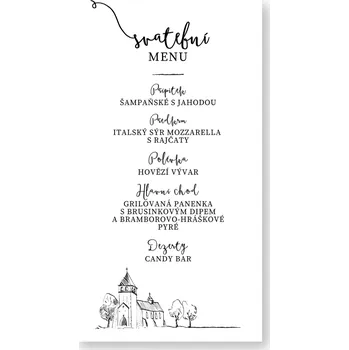 Party nádobí Personal Menu - Sketch Zvolte množství: od 11 ks do 30 ks