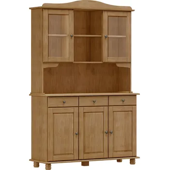 Příborník do zásuvky Příborník s nástavcem 3 dveře RUBI dub