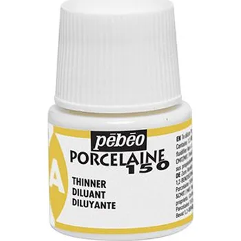 Výtvarná barva Ředidlo Thinner k barvám na porcelán Pébéo 150 45 ml