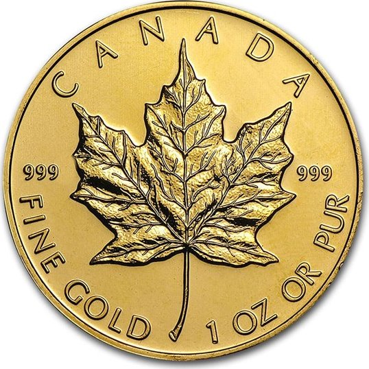 Zlatá mince Maple Leaf 1 oz
