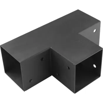 Stavební materiál Ráj dřeva Jacer Trámová spojka GPT 100 Pergola Čtyřhranná spojka C 102x206x306x2,0 Příslušenství - Spojovací materiál